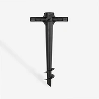 Screw-In Beach Umbrella Base - Fix Paruv Black