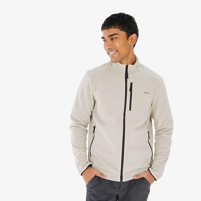 Men’s Zippered Fleece Hiking Jacket – MH 500