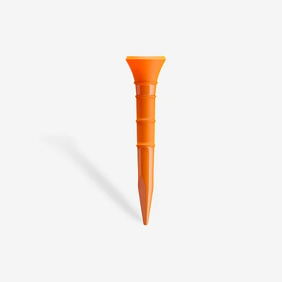 Plastic Golf Tees - Inesis 500 x10 54 mm (2") Orange