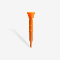 Plastic Golf Tees - Inesis 500 x10 54 mm (2") Orange