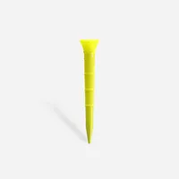 Plastic Golf Tees - Inesis 500 x10 70 mm (2 3/4") Yellow