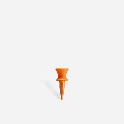 Plastic Golf Tee 12 mm (10 Pcs) - Inesis Orange