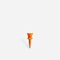 Plastic Golf Tee 12 mm (10 Pcs) - Inesis Orange
