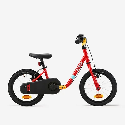 Kids' 2-in-1 Balance Bike 14 in, Discover 500