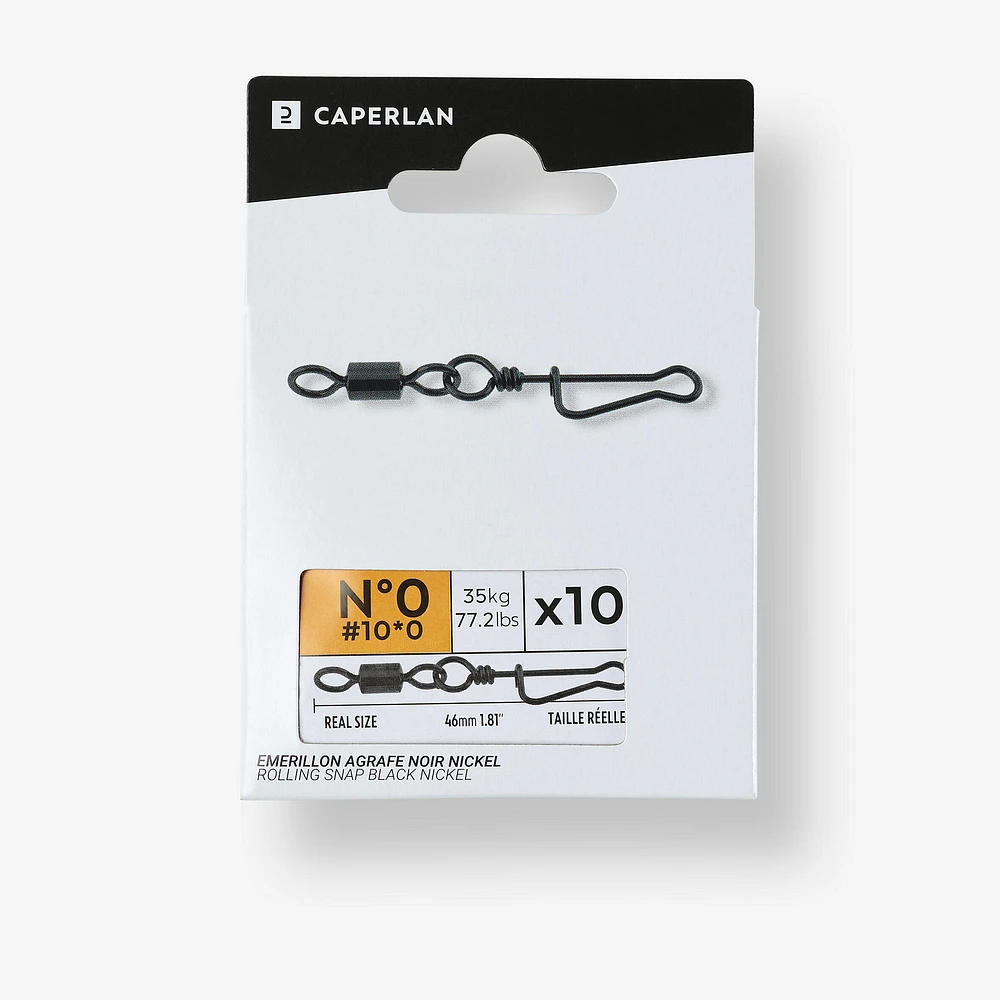 Snap Swivel Black Nickel