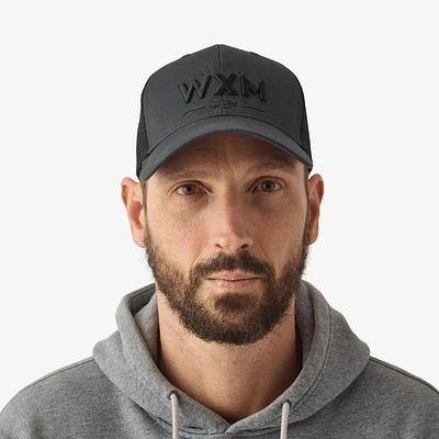 Fishing Trucker Snapback Cap - FC 500 WXM Black