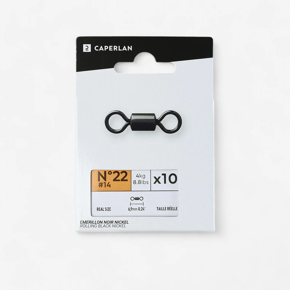 Rolling Swivel Black Nickel