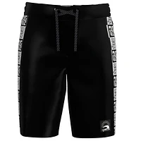 Boys’ Surfing Boardshorts - Band Black