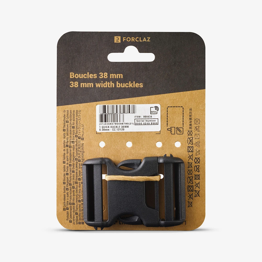 Backpack Pin Lock Buckle 38 mm