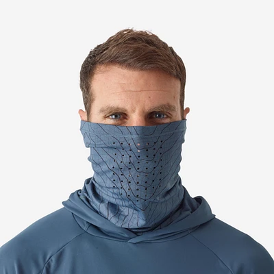 Fishing Anti-UV Neck Gaiter - 500 Blue