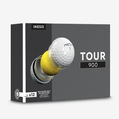 Golf Balls x12 - Inesis Tour 900 White