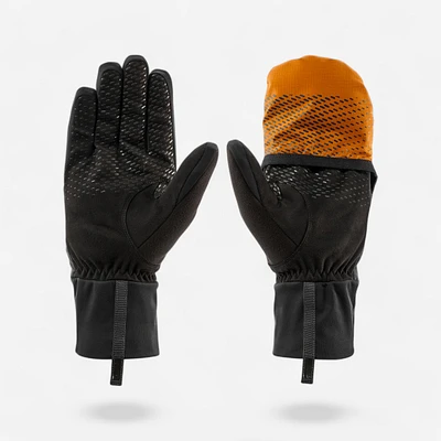2-in-1 Waterproof Ski Gloves/Mittens