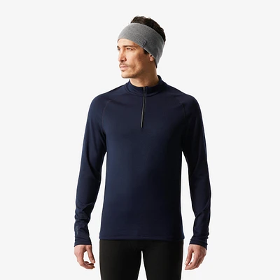 Men’s Thermal Base Layer Ski Top 1/2 Zip