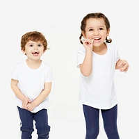 Toddler's T-Shirt - 100 White