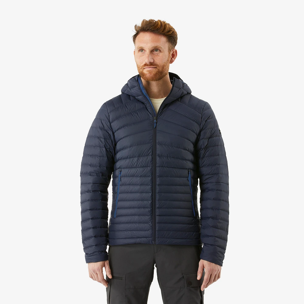 Men’s Down Winter Jacket - MT 100 Blue