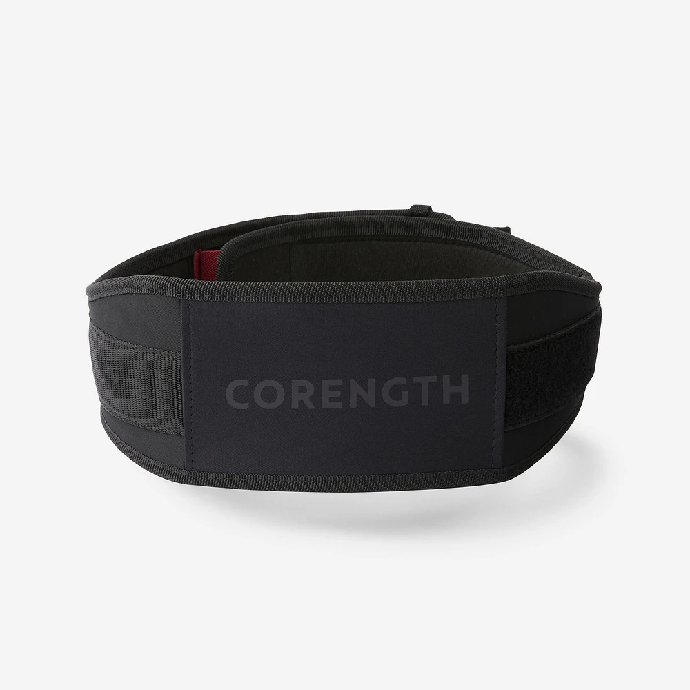 Weight Training Belt With Dual Closure