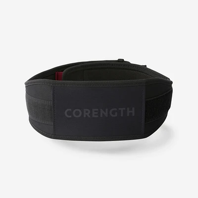 Weight Training Belt With Dual Closure