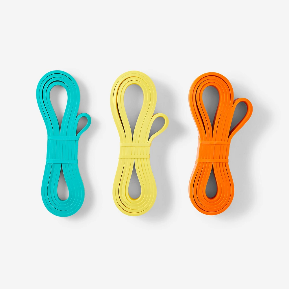 Weight Training Resistance Bands x3 – 15, 25, 35 kg