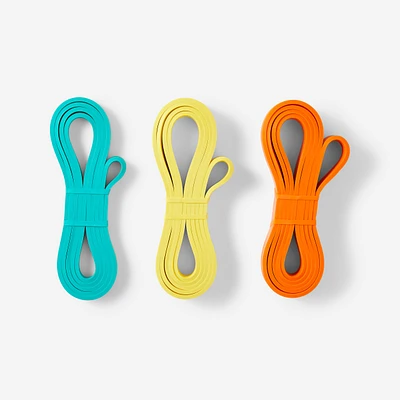 Weight Training Resistance Bands x3 – 15, 25, 35 kg