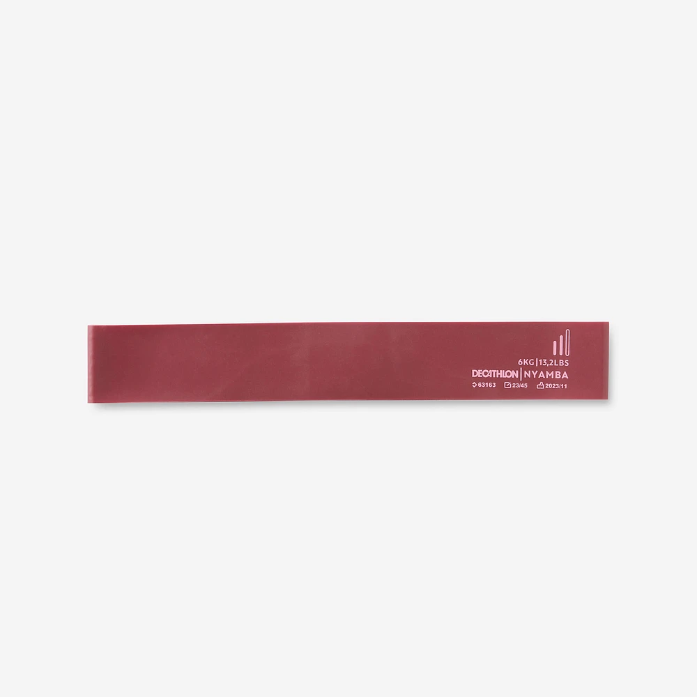 Medium Resistance Rubber Glute Band, 6 kg