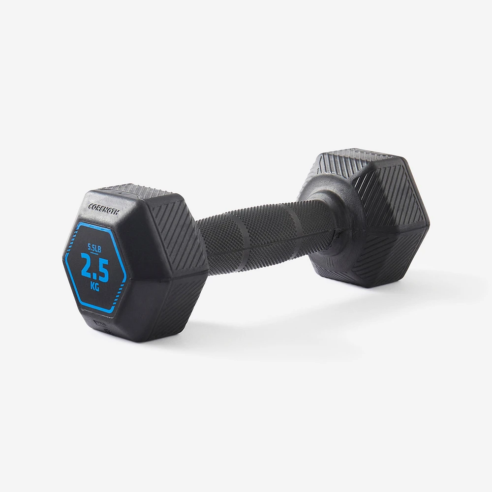 2.5 kg Cross-Training Hex Dumbbell - Black