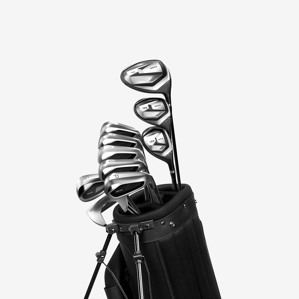 Set of 10 RH Golf Clubs