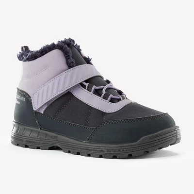 Kids’ Rip-Tab Waterproof Winter Boots – SH 100 Sizes 7.5C-2.5