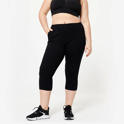 Women’s Cropped Slim-Fit Gym Leggings