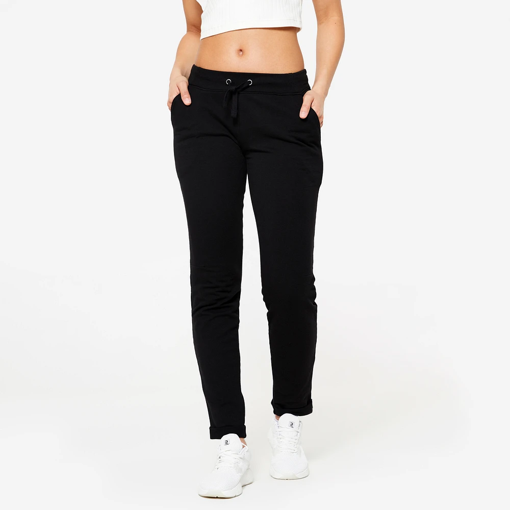 Women’s Fitness Pants - 500 Black