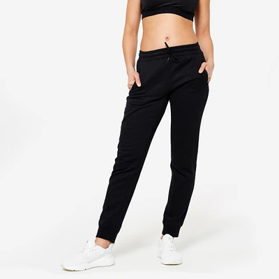 Women’s Slim-Fit Fleece Fitness Jogging Pants
