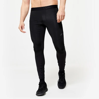 Men’s Breathable Fitness Tights - 500 Black