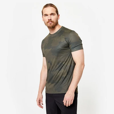 Men's Short-Sleeved Crew Neck Breathable Sport T-Shirt