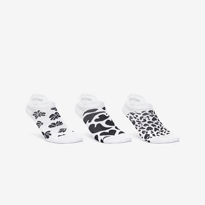 3-Pack Invisible Fitness Socks