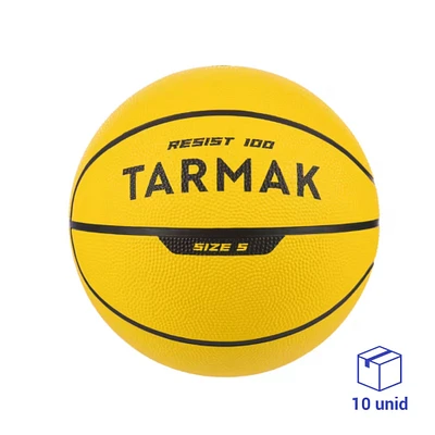 Size 5 Basketball Ball - R 100 Yellow