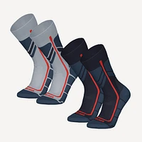 Kids’ Mid-Height Hiking Socks