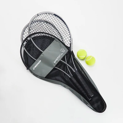 Tennis Set Duo – 2 Rackets + 2 Balls + 1 Bag