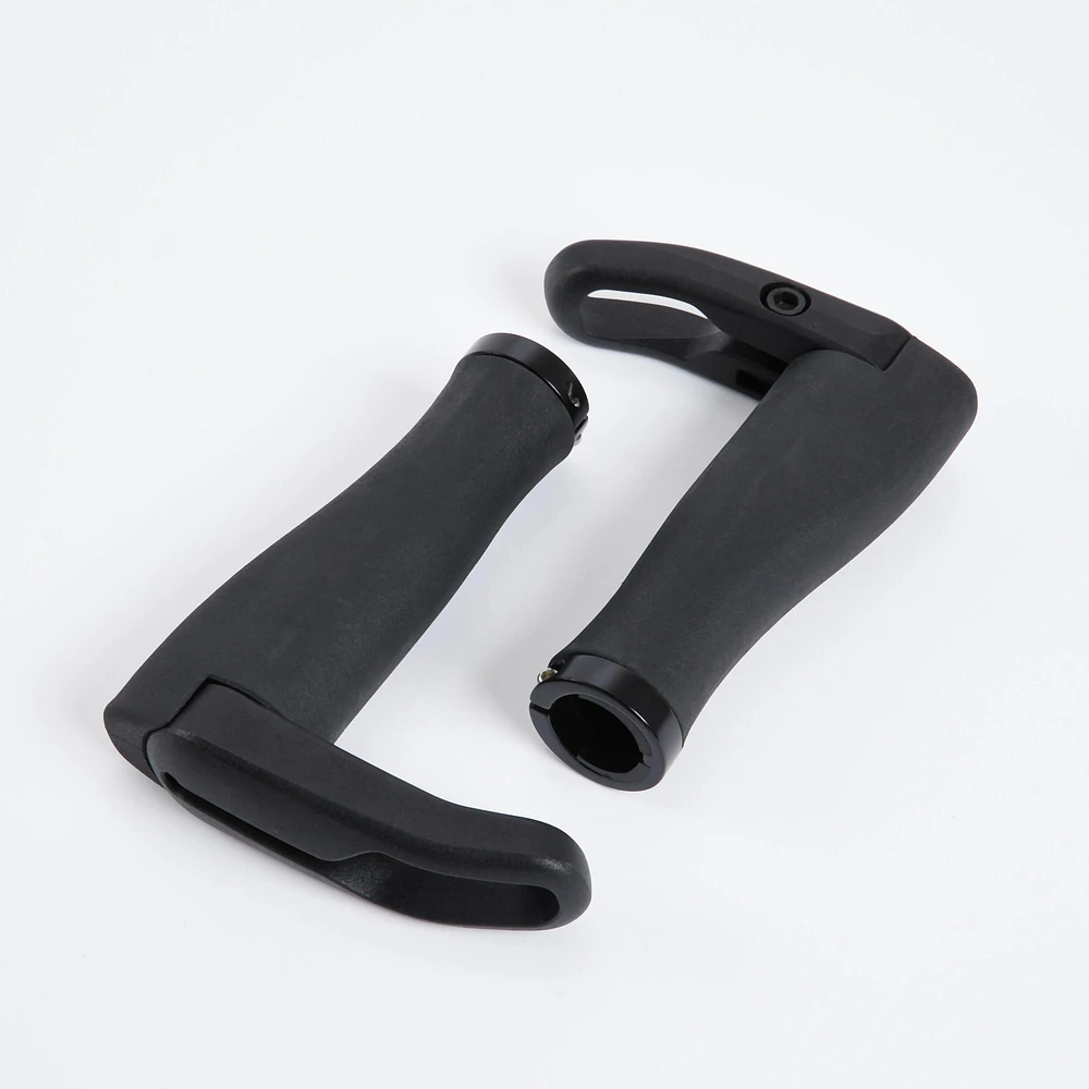 City trekking bike grips with bar ends