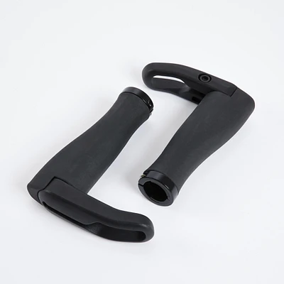 City trekking bike grips with bar ends