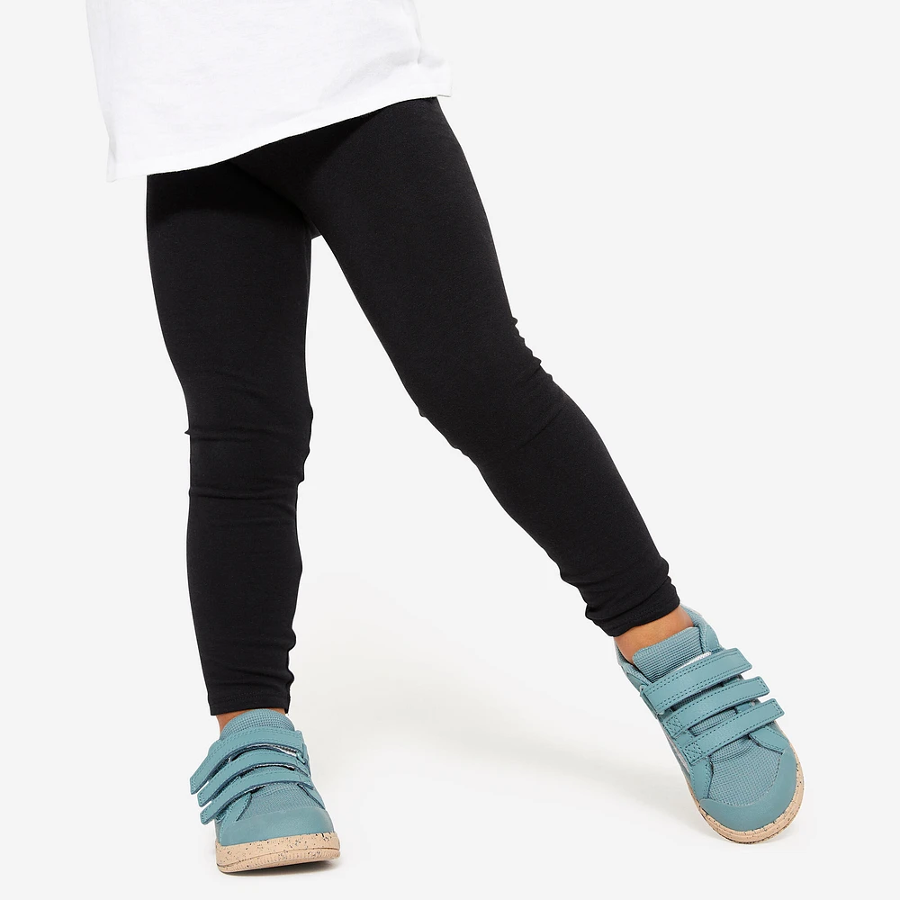 Kids’ Cotton Leggings – Basic Black