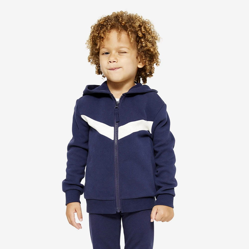 Kids’ Zippered Sweatshirt - Blue