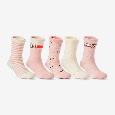 Kids’ Mid-High Socks 5-Pack