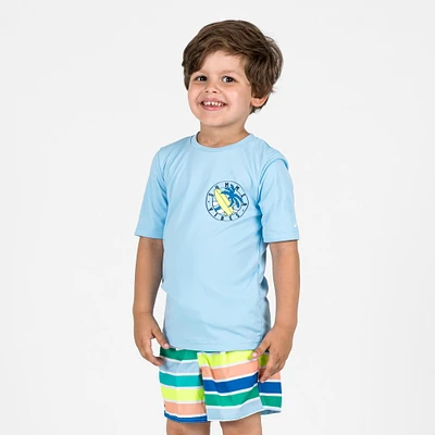 Boys’ Striped Swim Shorts Ages 4-8