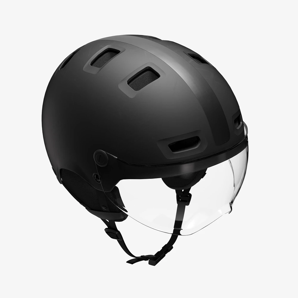 City Cycling Helmet With Visor – CBH 580