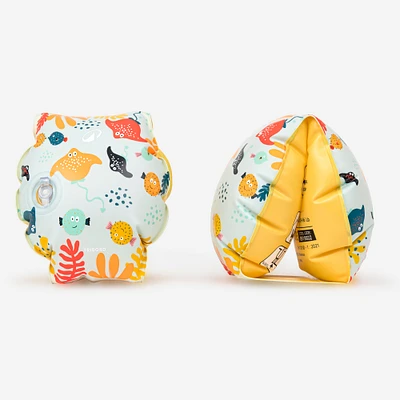 Kids’ Swimming Armbands 11-30 kg - Allfish Light Blue
