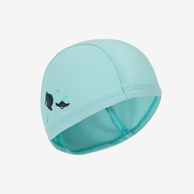 Babeis' Fabric Swim Cap - Manta Mint