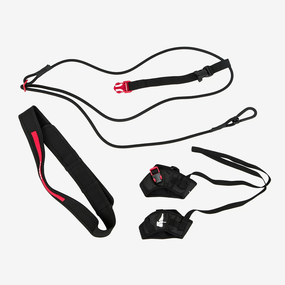 Stationary Swimming Tether - Black/Red