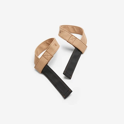 Weight Training Lifting Strap Premium - Brown
