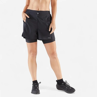 Women's Running Shorts 2-in-1 with Pockets