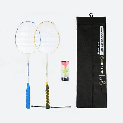 Badminton Flex Set - BR190 Nite Blue Yellow