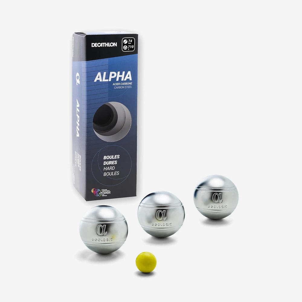 3 Competition Petanque Boules - Alpha